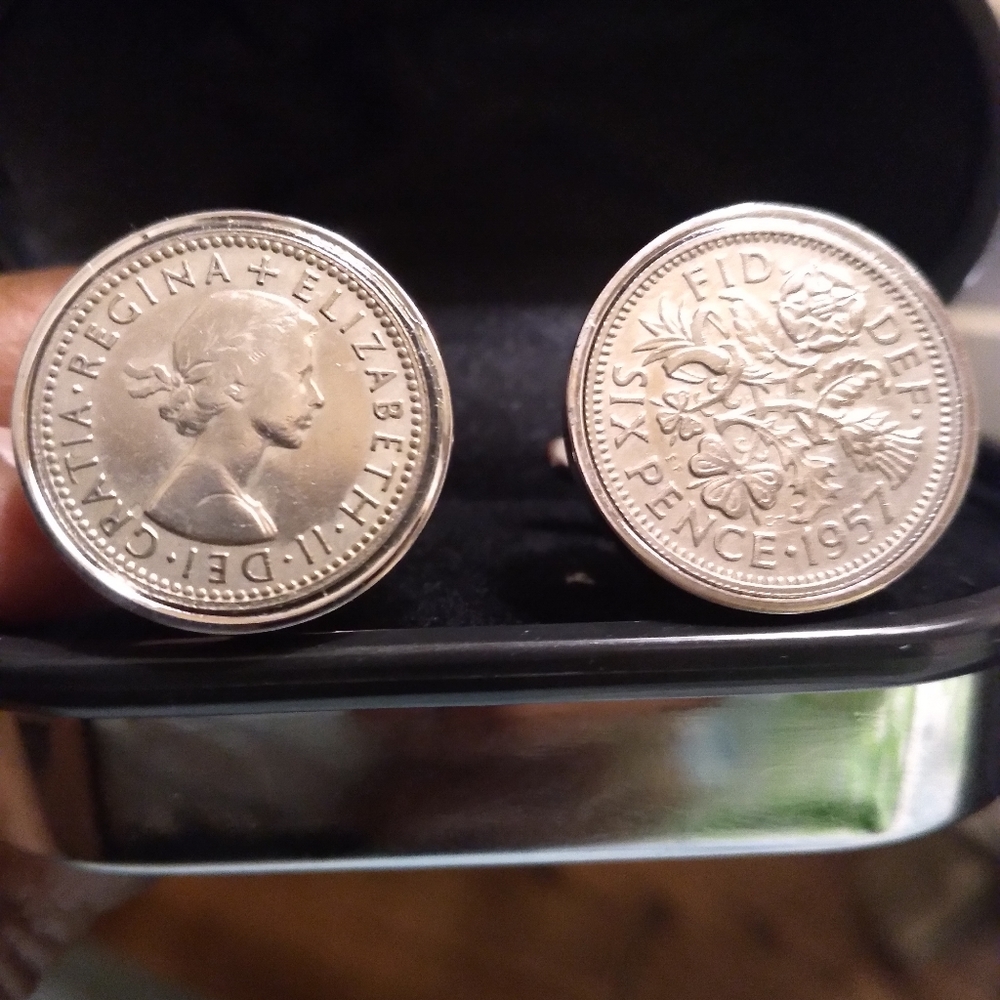 Coin Cuff Links